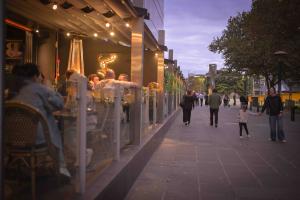 Breslin at dusk with Promenade