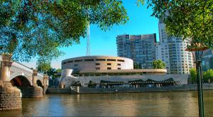Hamer Hall from northbank