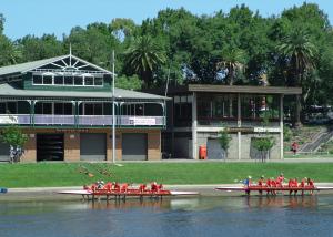 Rowers and boat houses