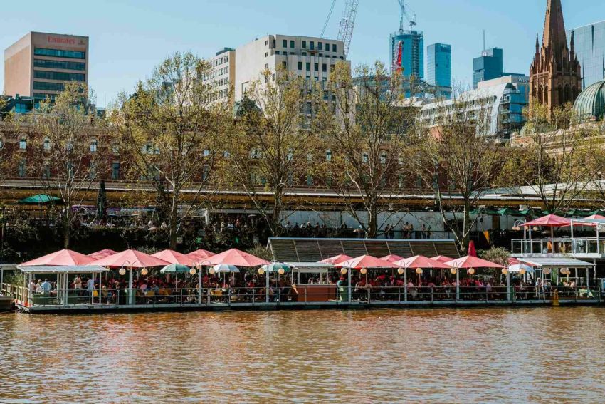 Arbory Afloat on Melbourne's Yarra River