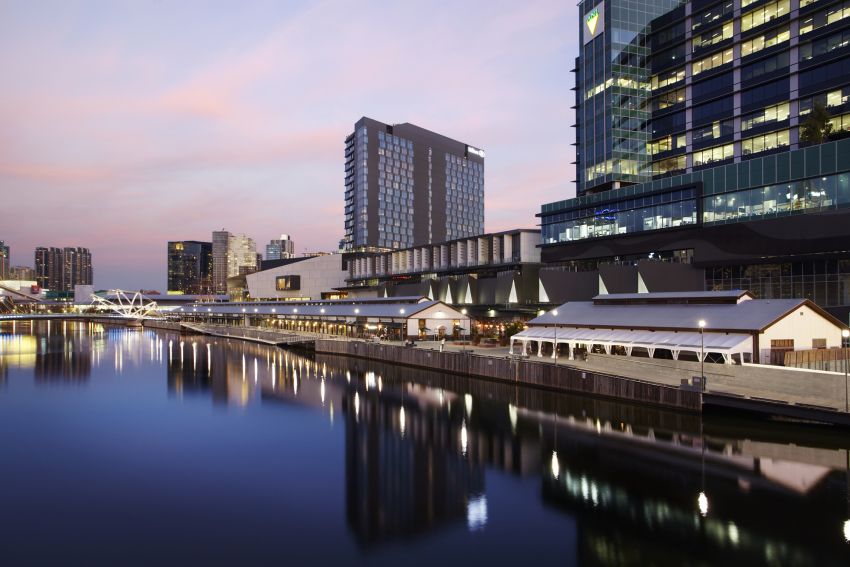 Easterly view, South Wharf