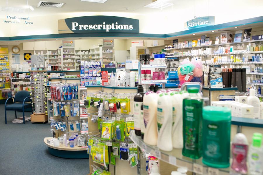 Interior of Southgate Pharmacy