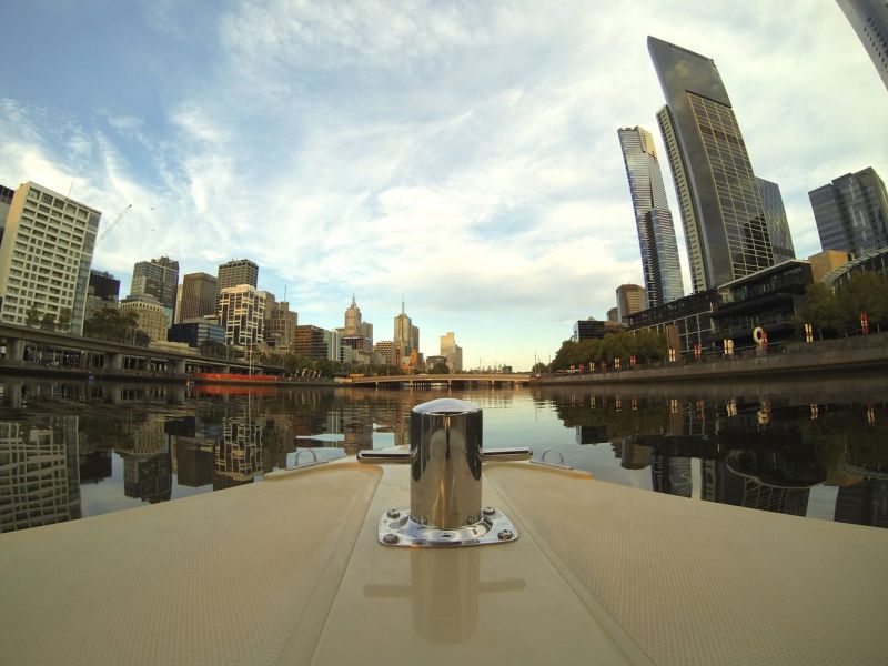 Cruising the Lower Yarra River