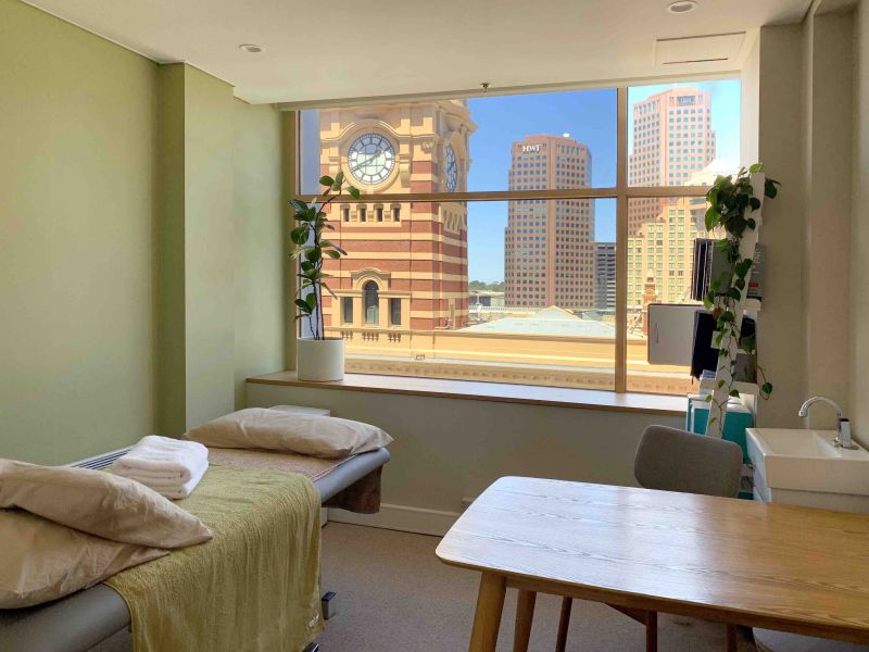 Interior of treatment room, Ping Ming Health