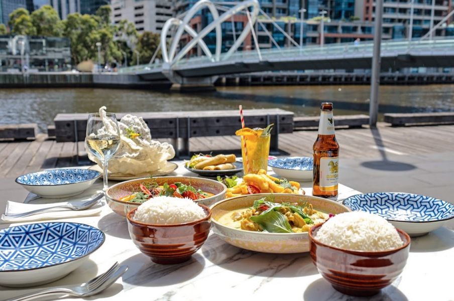 Riverside dining at its best at South Wharf's Bang Pop