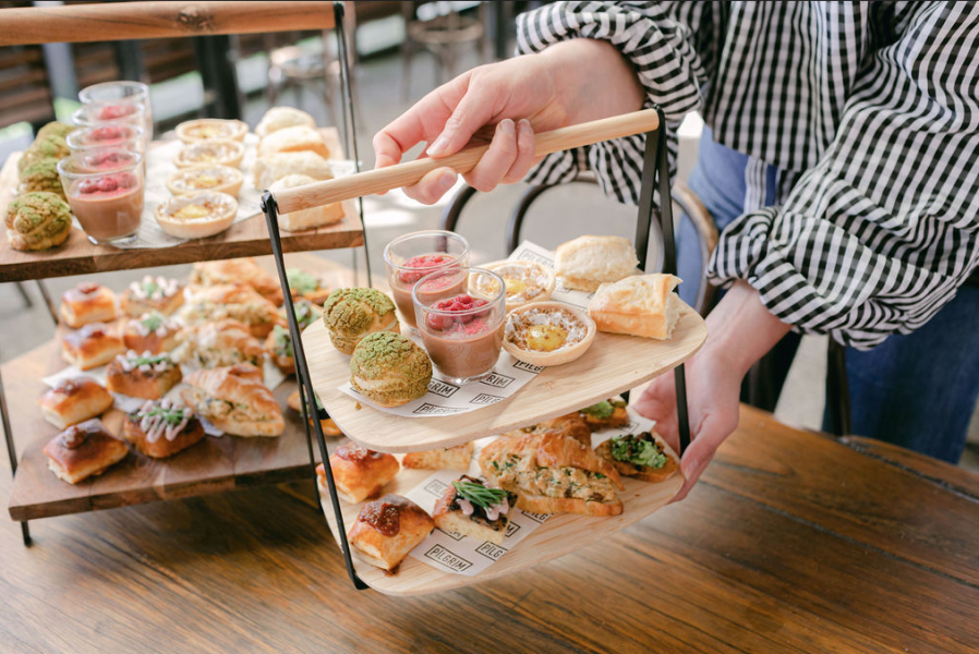 Snacks available at Pilgrim Bar, Federation Wharf