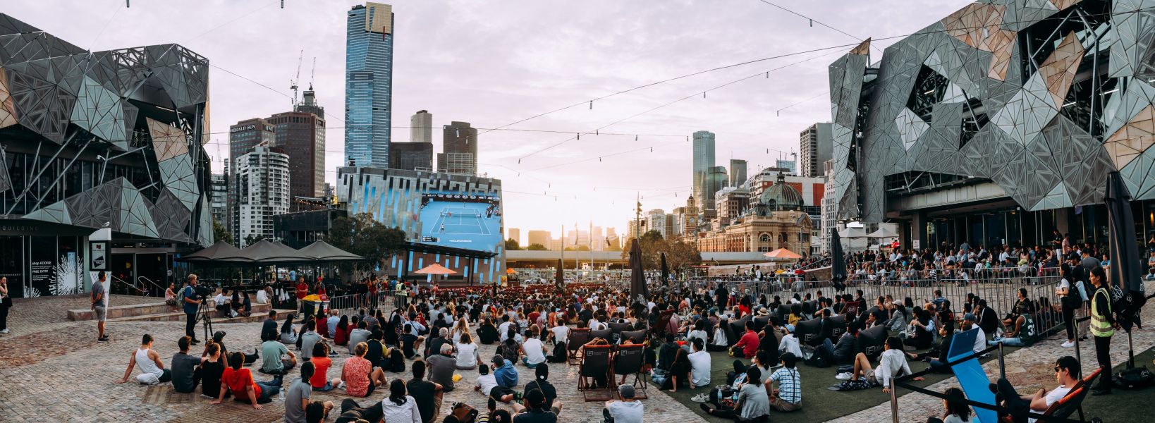 Fed Square external