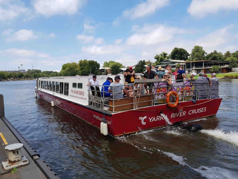 Corporate cruise on Yarra River Cruises