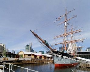 Tall Ship Polly Woodside, South Wharf